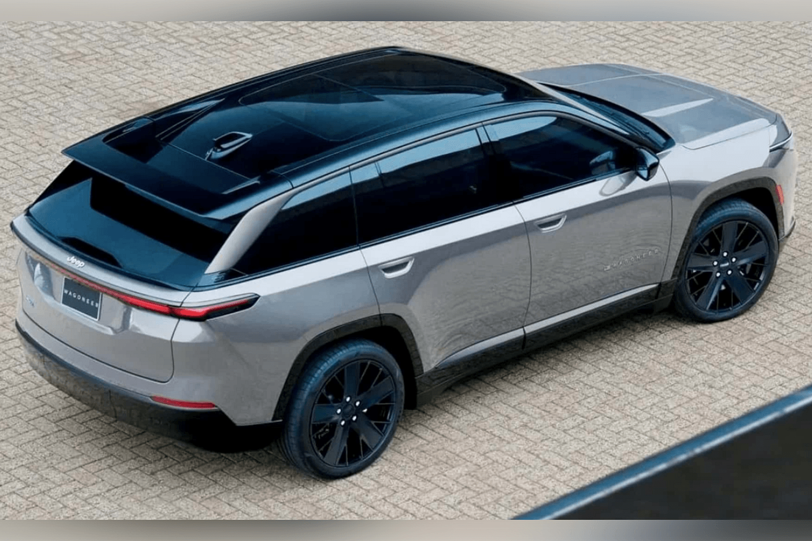 Wagoneer S EV LEAKED! 2025 Jeep WagoneerS EV Production Images 2025 Jeep Wagoneer S EV production leaked 1