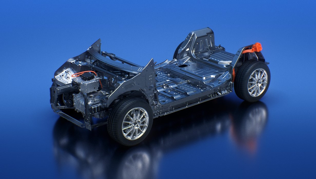 Wagoneer S EV Jeep STLA Medium EV platform unveiled: 310-435 miles range, 2.4 kWh charge rate, 400-volt architecture STLA_Medium_Platform_front_view_logo